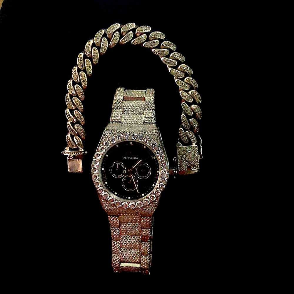 GLD alpha era watch and a GLD bracelet